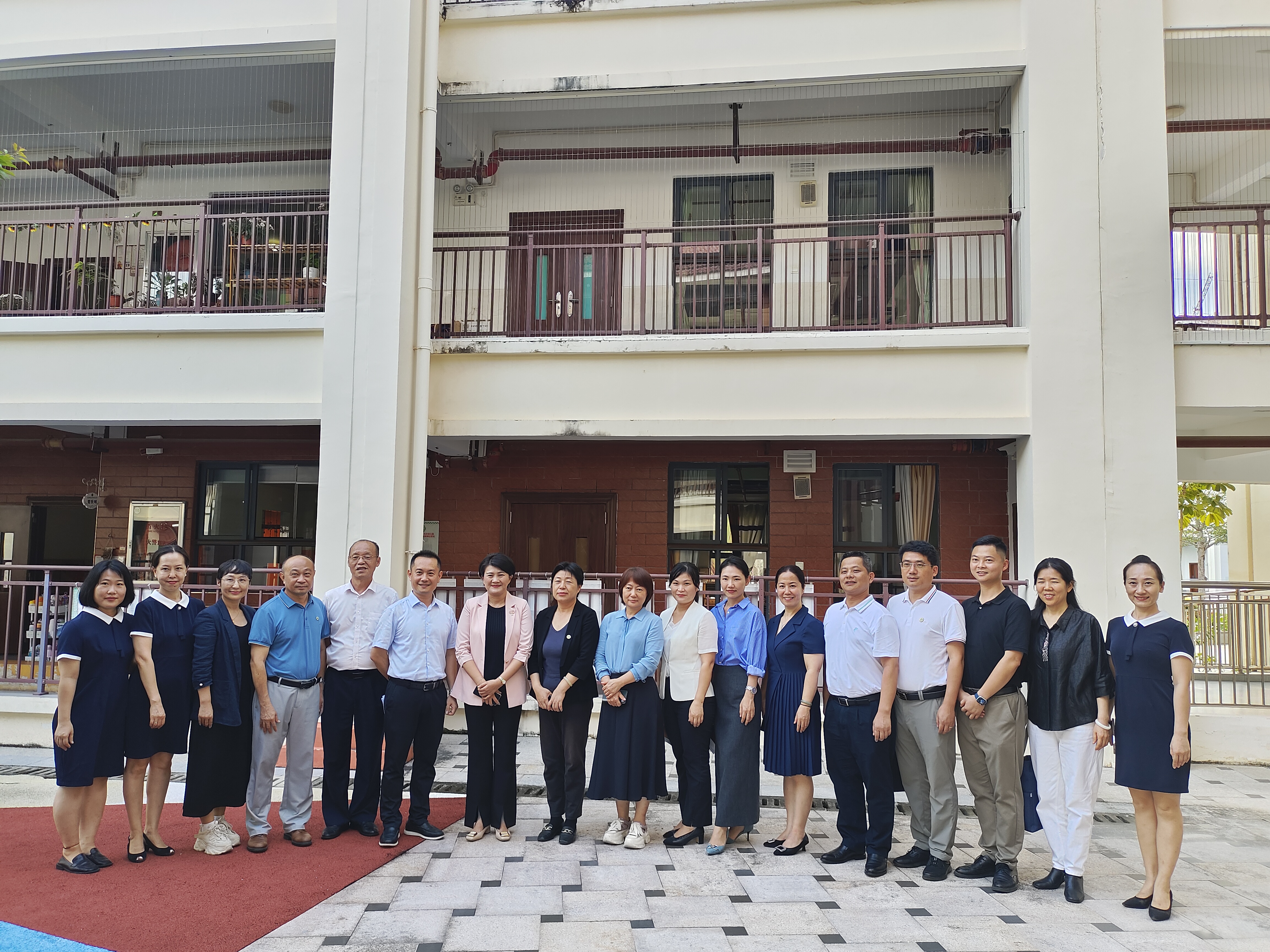 海南师范大学许玫书记到陵水县调研合作办学情况