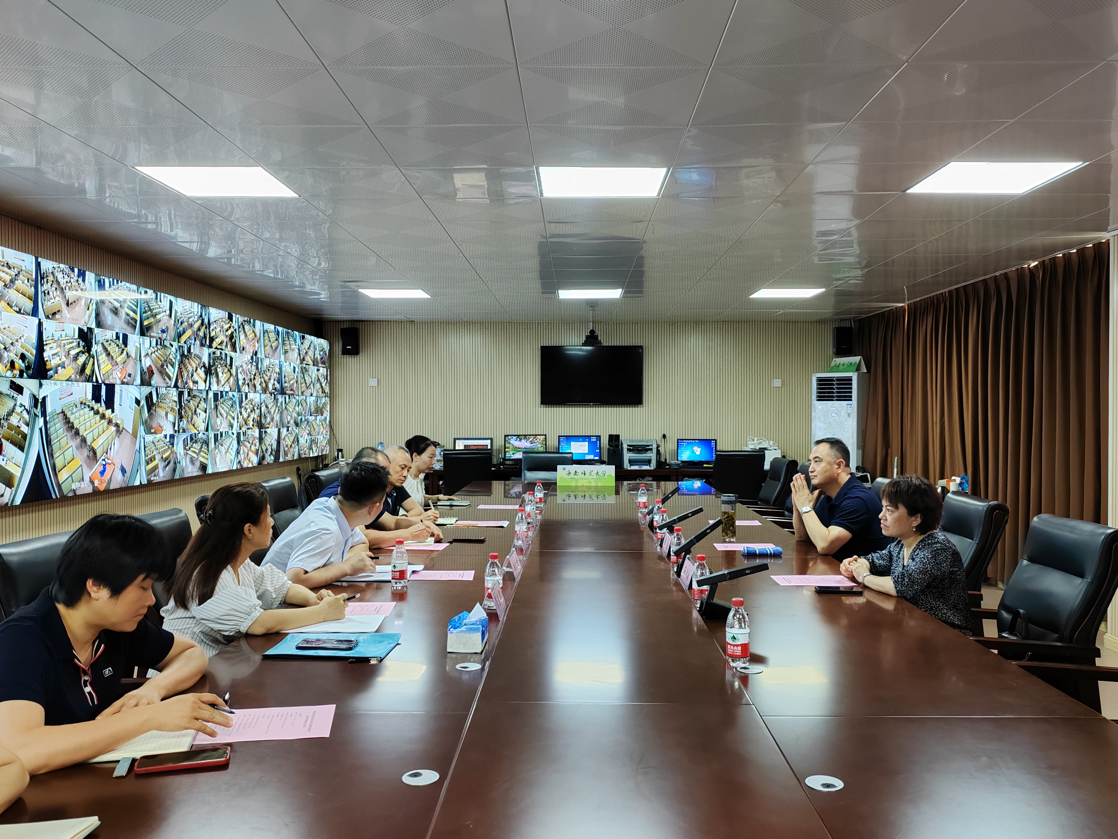 河南省安阳市教育局副局长李翔一行到集团调研交流